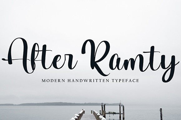 After Ramty Font: Elevating Campaign Visuals