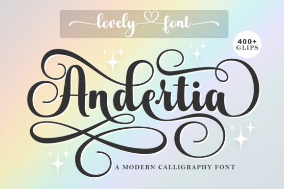 Andertia Font: Adding Warmth to Digital Layouts