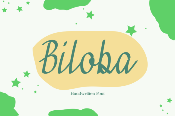 Biloba Font: A Handwritten Typeface for Authentic Branding