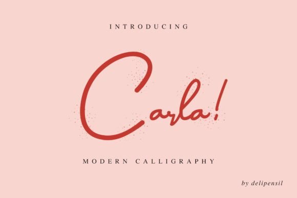 Carla Font Review: Elegant Script for Campaigns