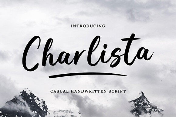 Charlista: A Handwritten Script Font That Elevates Modern Branding