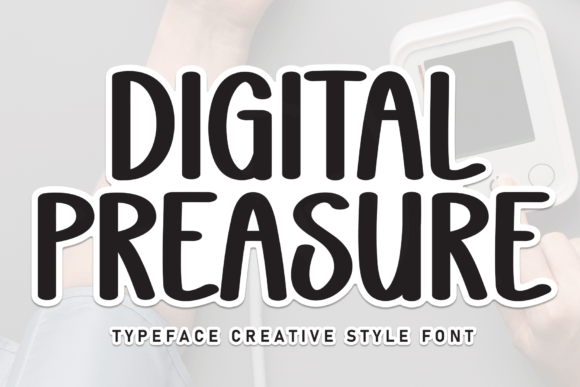 Digital Preasure Font: A Handwritten Typeface for Editorial Design