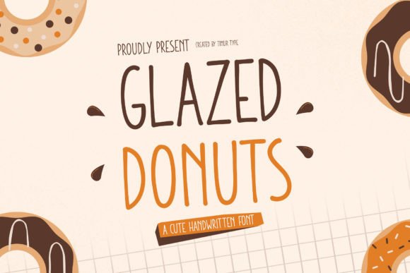 Glazed Donuts Font: Adding Warmth to Web Layouts