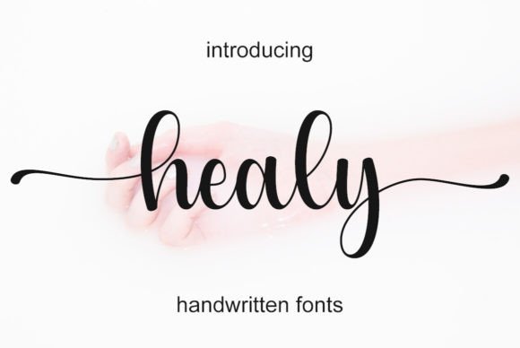 Healy Font: Elegant Handwritten Typography for Web Design