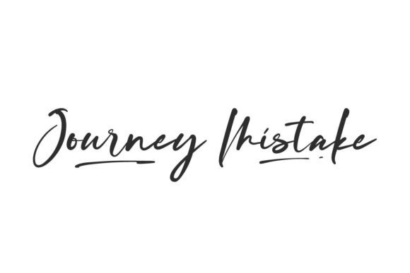 Journey Mistake Font: Adding Editorial Warmth to Layouts