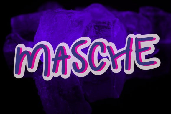 Masche Font: Adding Whimsy to Campaign Visuals