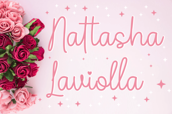Nattasha Laviolla Font: Elevating Campaign Visuals