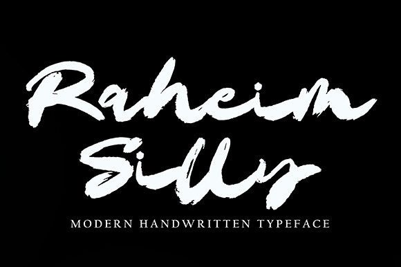 Raheim Silly Font: Elegant Script for Handmade Products