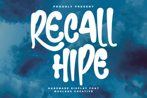 Recall Hipe Font: Elevating Small Business Branding