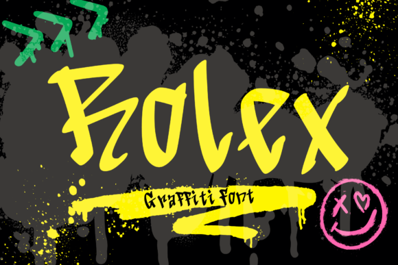 Rolex Font: Authentic Graffiti Style for Campaigns