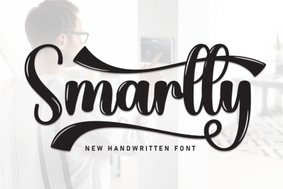 Smartly Font: A Handwritten Typeface for Business Branding