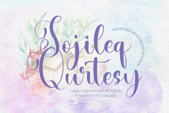 Sojileq Qurtesy Font: Elevating Digital Brand Layouts