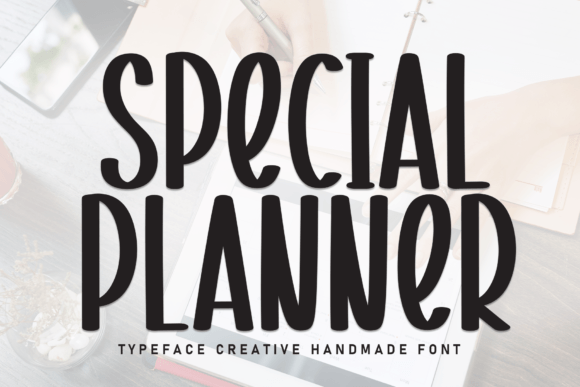 Special Planner Font: Friendly Handwritten Style for Business