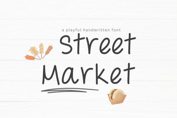 Street Market: The Handwritten Font That Elevates Campaign Visuals