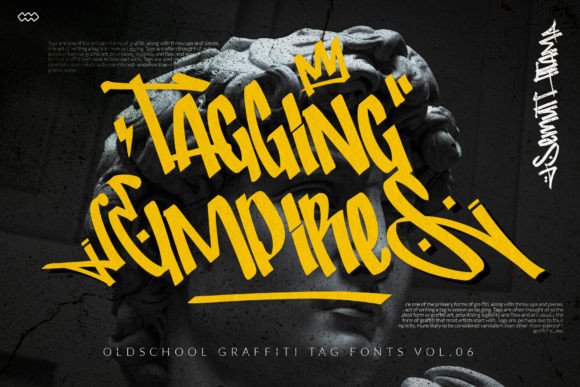 Tagging Empires Font Review: Elegant Script for Branding