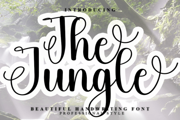 The Jungle Font: Modern Handwritten Style for Business